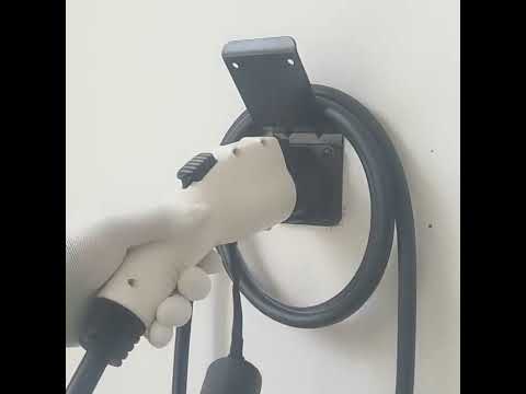 For J1772 US Standard EV Charging Connector Cable Holder - YouTube Video