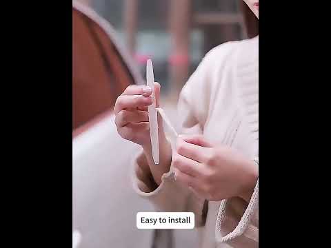 4pcs / Set Invisible Car Door Bumper Guard Anti-collision Protector Strip Sticker(High Transparency) - YouTube Video