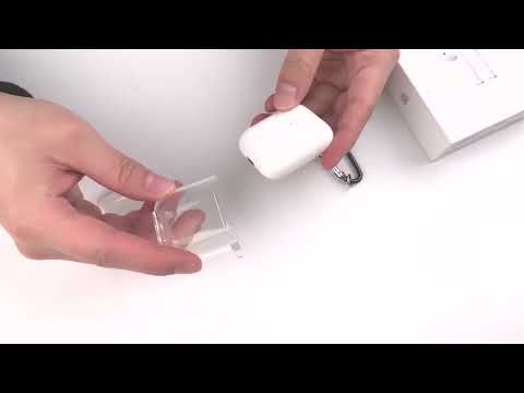 For Airpods1/2 Simple Fluorescent Solid Color Apple Earphone Cover (Green) - YouTube Video