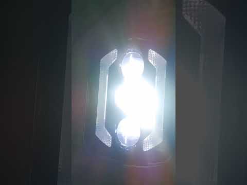 2073S 1 Pair 7 inch Car Square Headlight Work Light - YouTube Video