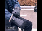 Autumn And Winter Padded Leather Gloves Business Simple Outdoor Sports Warm Gloves, Size: S(Black) - YouTube Video
