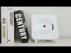Kecag KC-808 6W Wall Mounted Bluetooth CD Player(White) - YouTube Video