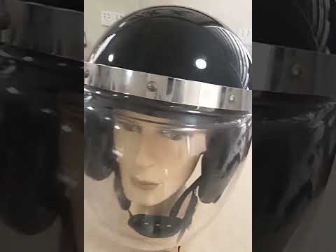 Protective Safety Anti-Explosion Helmet Security Duty Helmet(Black) - YouTube Video
