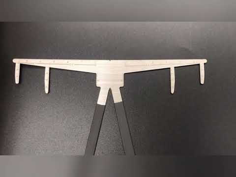 Three-point Positioning Stainless Steel Eyebrow Ruler - YouTube Video