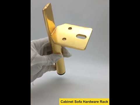 LH-D012-01 Cylindrical Metal Furniture Support Legs, Height: 13cm(Matte Black) - YouTube Video