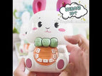 Children Singing Puzzle Luminous Rabbit Early Education Learning Machine(Pink) - YouTube Video