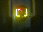 OL-21W03Y 7 Inch 3-Sided Illumination High / Low Beam Car Modified Work Light Roof Light  A-Pillar Spotlights(Yellow) - YouTube Video