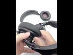 1pair For JBL QUANTUM 400 Headphone Leather Sponge Cover Earmuffs(Black) - YouTube Video