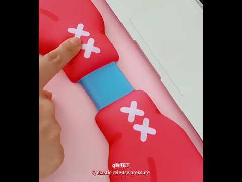 Boxing Gloves Office Silicone Keyboard Mouse Pad(Hand Rest) - YouTube Video