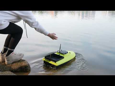 D80 High Power Smart Remote Control Fishing Bait Boat Support Trawling, Plug:EU Plug - YouTube Video