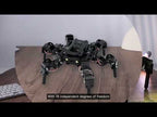 WAVESHARE Self-Balancing Controlled Bionic Hexapod Robot ESP32 Open Source(HexArth) - YouTube Video
