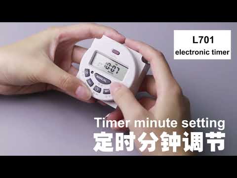 220V  L701 Small Timing Microcomputer Time Control Switching Power Supply Timing Switch - YouTube Video