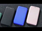 For Oukitel C32 Carbon Fiber Texture Flip Leather Phone Case(Pink) - YouTube Video