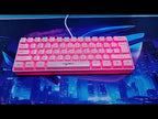 HXSJ V700B+A867 Wired RGB Backlit Keyboard and Mouse Set - YouTube Video