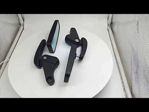 Universal Motorcycle Reverse Assist Reflective Rearview Mirror(Blue Glass) - YouTube Video
