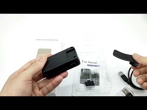 860B 1080P 140 Degree Wide Angle Wearable Portable Mini Camera(Black) - YouTube Video