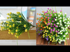 5 Branches Simulation Plastic Starry Rose Simulation Bouquet Home Decoration Flower(Yellow) - YouTube Video