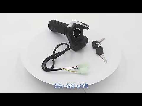 36V Electric Scooter Twist Throttle Replacement Speed Control Handle Grip Assembly - YouTube Video