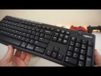 Logitech MK270 2.4GHz Wireless Keyboard + Mouse Set(Black) - YouTube Video