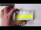 10 PCS ZS-7009 DC24V Waterproof Car / Truck Side Marker Indicator Lights Bulb Lamp(Blue Light) - YouTube Video