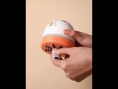 M18 USB Portable Mini Vacuum Cleaner Desktop Keyboard Handheld Cleaner(Cat) - YouTube Video