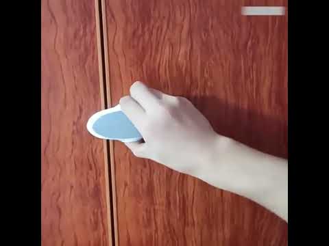 Built-in Oven Door Child-proof Lock Safety Latch(Black) - YouTube Video