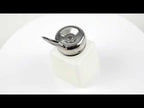 200ml Push Down Alcohol and Liquid Container Bottle(White) - YouTube Video