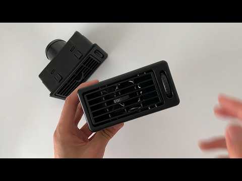 A5680 Modified RV Dashboard Air Outlet Bus Air-conditioning Outlet - YouTube Video
