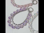 Iridescent Bubble Style Double Layer Crystal Phone Charm(Green) - YouTube Video
