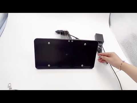 US Standard Modified License Plate Frame Holder - YouTube Video