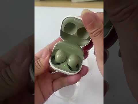 Bluetooth Earphone TPU Flash Powder Protective Case For Samsung Galaxy Buds2/Pro/Live(Glitter Transparent) - YouTube Video