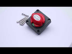 Car Auto RV Marine Boat Battery Selector Isolator Disconnect Rotary Switch Cut - YouTube Video