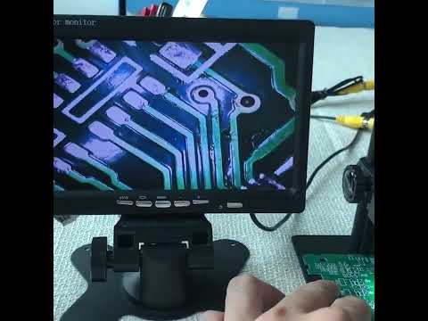 Supereyes 500x HD USB Circuit Board Repair Electron Microscope(B007) - YouTube Video