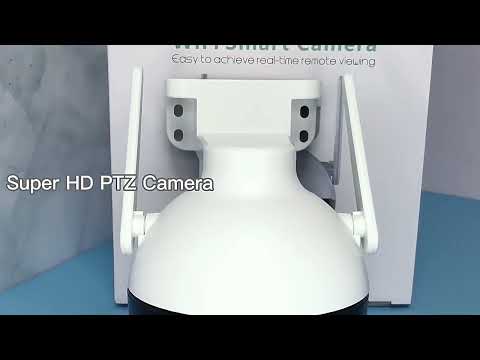 A18 8MP HD Wireless WiFi Smart Surveillance Camera, Specification:EU Plug - YouTube Video