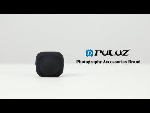 For Insta360 X4 / X4 Air / X5 PULUZ Silicone Protective Lens Cover (Black) - YouTube Video