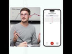 K3A Work Badge ID Holder AI Voice Recorder Support AIREC-APP, Memory:4GB(White) - YouTube Video