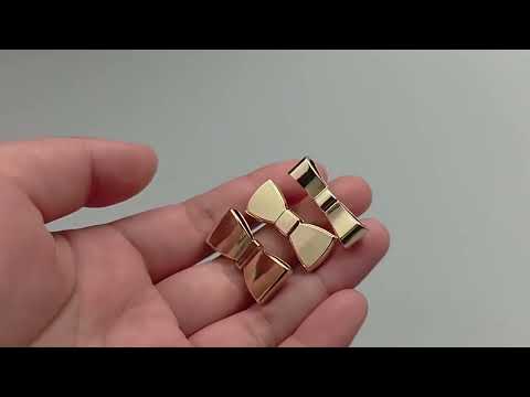 Luggage Hardware Accessories Bow Metal Decorative Buckle - YouTube Video