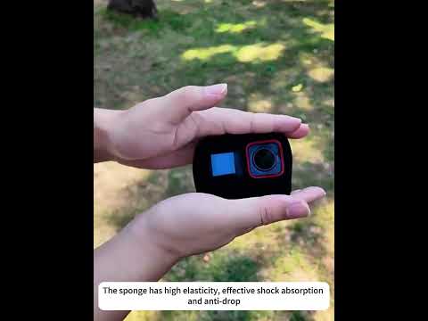 For Insta360 Ace Sponge Foam Windshield Housing Case (Black) - YouTube Video