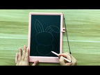 10 inch LCD Writing Board Children Hand Drawn Board, Style: Black Monochrome - YouTube Video