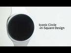 W9 Mini 1.29 inch IPS Round Screen Foreign Language Version Smart Watch Supports Blood Glucose Testing(White) - YouTube Video