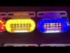 2 PCS 12V 12LED Car Oval Side Lamp(White Light) - YouTube Video