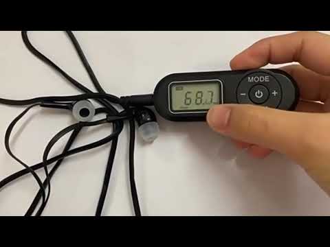 HRD-727 Portable LCD Display DSP FM Radio with Headset (Black) - YouTube Video
