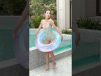 2 PCS Sequins Starry Sky Mermaid Adult Swimming Ring Children Armpit Swimming Ring, Size: 60cm - YouTube Video