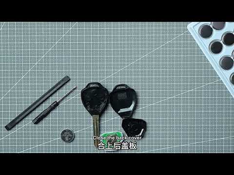 3-button Car Key HYQ12BBY+4D67 314.4MHZ for Toyota - YouTube Video