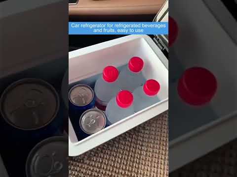 BLD-06A Portable Car Fridge Mini Heating & Cooling Box For Vehicle Use, Spec: 6L 12V - YouTube Video