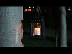 Solar LED Starry Wind Lantern Festival Decoration Retro Copper Wire String Light(Colorful) - YouTube Video