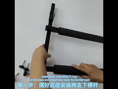 Foldable Long Metal Guitar Display Stand Shelf, Specification:Three Racks - YouTube Video