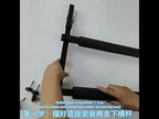Foldable Long Metal Guitar Display Stand Shelf, Specification:Three Racks - YouTube Video