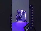 Car Interactive Finger Light Multi-function Warning Anti-rear Collision Light(Thumbs Up) - YouTube Video