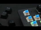 LEAVEN K880 104 Keys Gaming Green Axis Office Computer Wired Mechanical Keyboard, Cabel Length:1.6m(Black) - YouTube Video